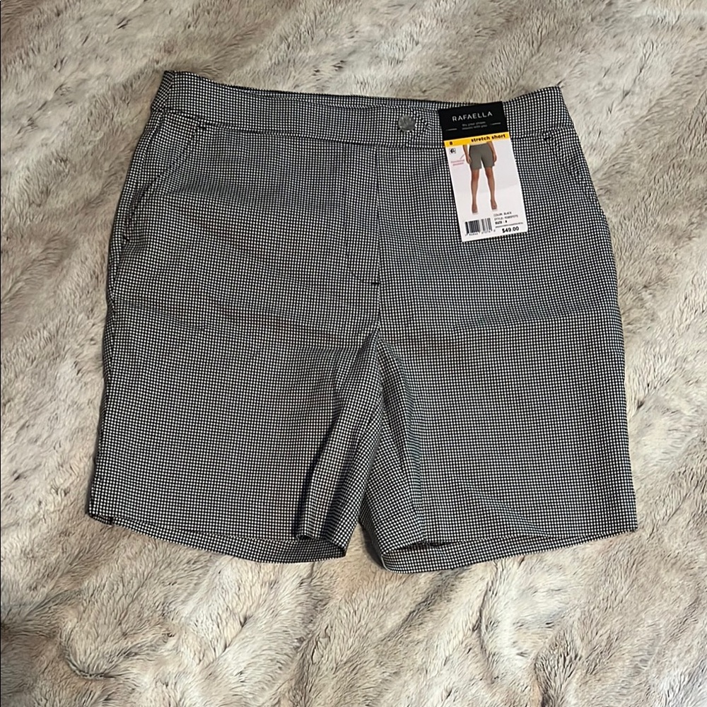 Rafaella Black and White Women's Shorts